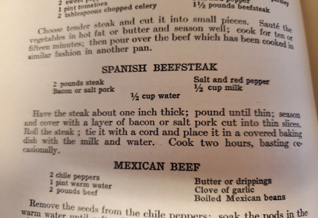 Spanish Beef Steak Recipe