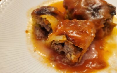 Cabbage Rolls with Sauce