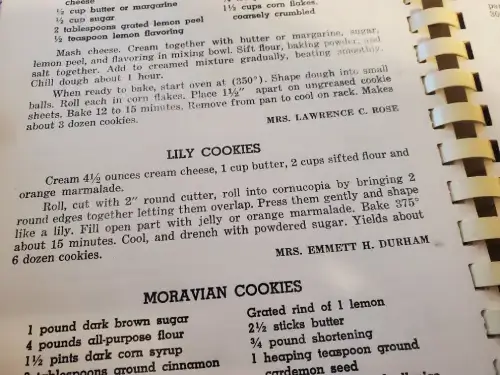 lily cookie recipe lily cookie recipe book